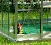 GREENHOUSES: ALUMINIUM GREENHOUSES and WOODEN GREENHOUSES - Close up photos