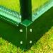 GREENHOUSES: ALUMINIUM GREENHOUSES and WOODEN GREENHOUSES - Base corner detail