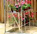 GREENHOUSES: ALUMINIUM GREENHOUSES and WOODEN GREENHOUSES - Staging 2 tier aluminium trays