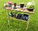 GREENHOUSES: ALUMINIUM GREENHOUSES and WOODEN GREENHOUSES - Heavy duty timber potting bench