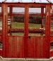 GREENHOUSES: ALUMINIUM GREENHOUSES and WOODEN GREENHOUSES - Double doors