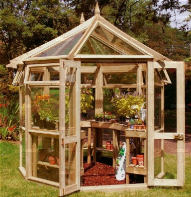 Octagonal Greenhouse 96